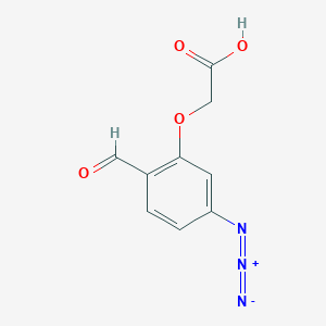 (5-Azido-2-formylphenoxy)acetic acid