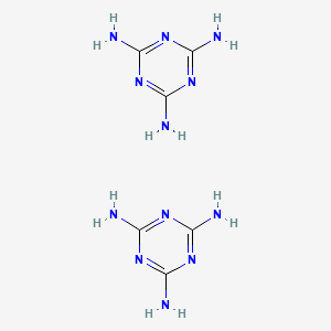 molecular formula C6H12N12 B14427507 1,3,5-triazine-2,4,6-triamine 