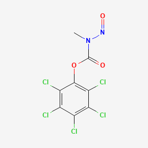 Pentachlorophenyl methyl(nitroso)carbamate