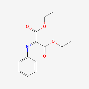 molecular formula C13H15NO4 B14427562 Diethyl (phenylimino)propanedioate CAS No. 84636-53-3