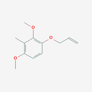 1,3-Dimethoxy-2-methyl-4-[(prop-2-en-1-yl)oxy]benzene