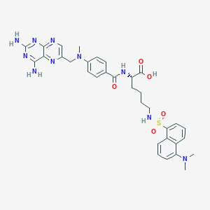 molecular formula C33H38N10O5S B14427662 Admdnl CAS No. 83416-29-9