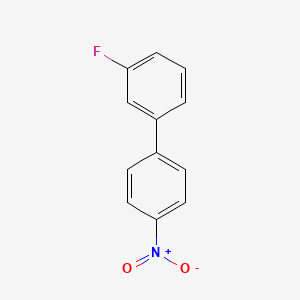 molecular formula C12H8FNO2 B1442767 1-氟-3-(4-硝基苯基)苯 CAS No. 72093-49-3