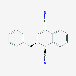 (1S,2R)-2-Benzyl-1,2-dihydronaphthalene-1,4-dicarbonitrile