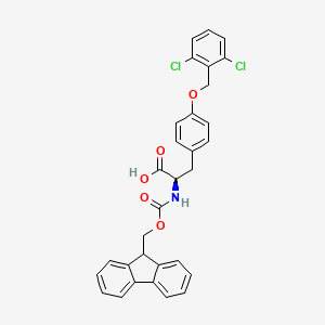 molecular formula C31H25Cl2NO5 B1442773 Fmoc-D-Tyr(2,6-diCl-Bzl)-OH CAS No. 419573-91-4