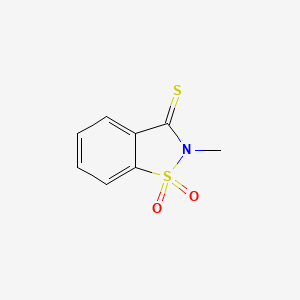 2-Methyl-1,2-benzisothiazole-3(2H)-thione 1,1-dioxide