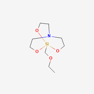 1-(Ethoxymethyl)-2,8,9-trioxa-5-aza-1-silabicyclo[3.3.3]undecane