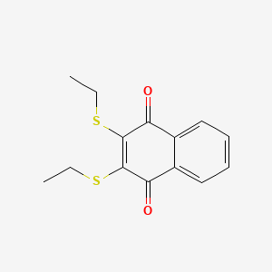 2,3-Bis(ethylsulfanyl)naphthalene-1,4-dione