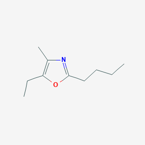 2-Butyl-5-ethyl-4-methyl-1,3-oxazole