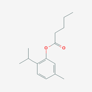 5-Methyl-2-(propan-2-yl)phenyl pentanoate