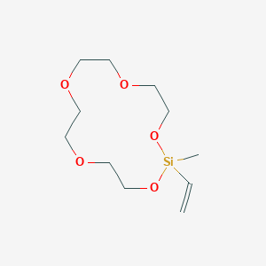 2-Ethenyl-2-methyl-1,3,6,9,12-pentaoxa-2-silacyclotetradecane