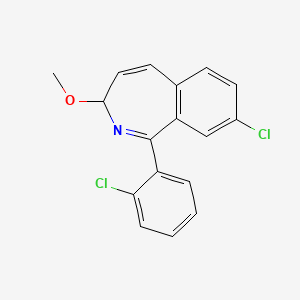 8-Chloro-1-(2-chlorophenyl)-3-methoxy-3H-2-benzazepine