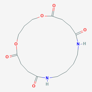 1,5-Dioxa-10,15-diazacyclononadecane-6,9,16,19-tetrone