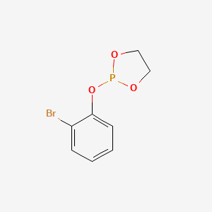 molecular formula C8H8BrO3P B14428133 2-(2-Bromophenoxy)-1,3,2-dioxaphospholane CAS No. 84998-59-4