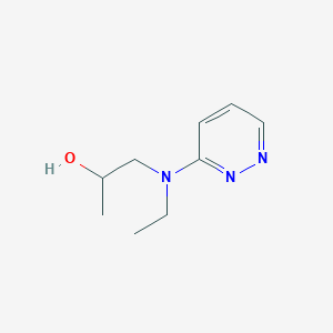 1-[Ethyl(pyridazin-3-yl)amino]propan-2-ol