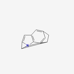 molecular formula C11H5N B14428222 5-Azapentacyclo[6.3.1.03,10.04,6.05,9]dodeca-1(12),3,6,8,10-pentaene CAS No. 85651-24-7