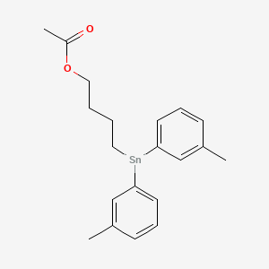 molecular formula C20H25O2Sn B14428231 CID 71417988 