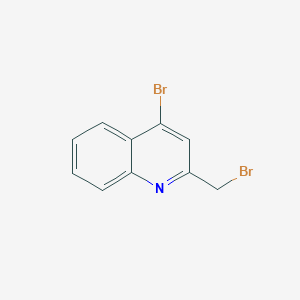 B1442825 4-Bromo-2-(bromomethyl)quinoline CAS No. 89446-61-7