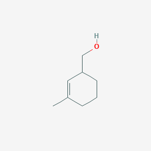 molecular formula C8H14O B14428256 (3-Methylcyclohex-2-en-1-yl)methanol CAS No. 80729-05-1