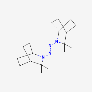 Bis(3,3-dimethyl-2-azabicyclo(2.2.2)oct-2-yl)diazene