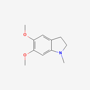 5,6-Dimethoxy-1-methyl-2,3-dihydro-1H-indole