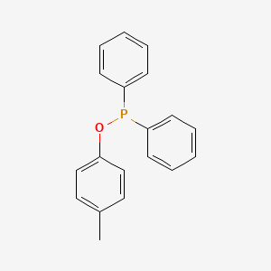 molecular formula C19H17OP B14428462 4-Methylphenyl diphenylphosphinite CAS No. 83128-15-8