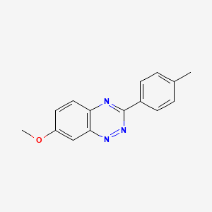 7-Methoxy-3-(4-methylphenyl)-1,2,4-benzotriazine