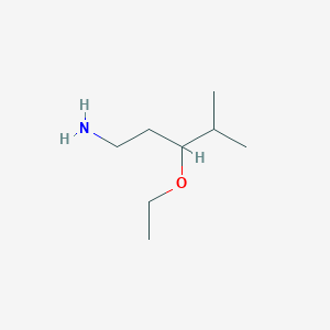 molecular formula C8H19NO B1442851 3-乙氧基-4-甲基戊胺 CAS No. 1354962-75-6