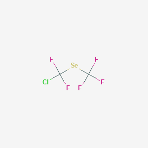 molecular formula C2ClF5Se B14428543 Chloro(difluoro)[(trifluoromethyl)selanyl]methane CAS No. 78334-28-8