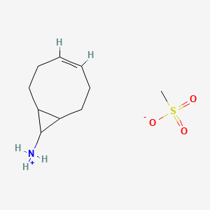 Bicyclo(6.1.0)non-4-ene-9-amine, methanesulfonate