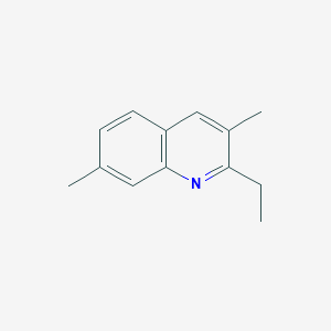 2-Ethyl-3,7-dimethylquinoline