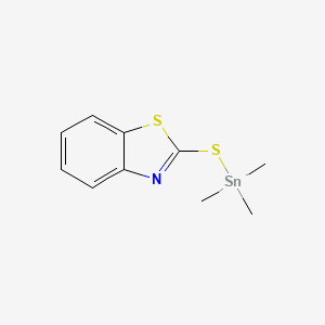 1,3-Benzothiazol-2-ylsulfanyl(trimethyl)stannane