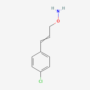 O-[3-(4-Chlorophenyl)prop-2-EN-1-YL]hydroxylamine