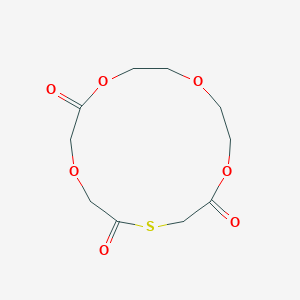 1,4,7,10-Tetraoxa-13-thiacyclopentadecane-3,11,14-trione