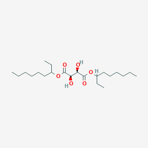 molecular formula C22H42O6 B14428673 dinonan-3-yl (2R,3R)-2,3-dihydroxybutanedioate CAS No. 82052-68-4