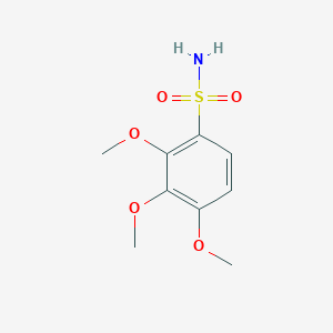 molecular formula C9H13NO5S B1442871 2,3,4-Trimethoxybenzene-1-sulfonamide CAS No. 860514-43-8