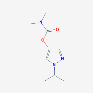 1-(Propan-2-yl)-1H-pyrazol-4-yl dimethylcarbamate