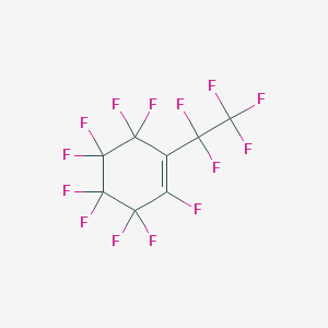 Cyclohexene, 1,3,3,4,4,5,5,6,6-nonafluoro-2-(pentafluoroethyl)-