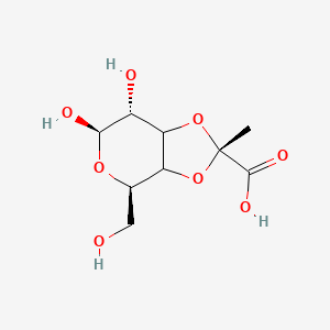 3,4-O-(1-Carboxyethylidene)hexopyranose