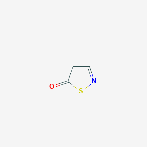 molecular formula C3H3NOS B14428843 1,2-Thiazol-5(4H)-one CAS No. 82357-88-8