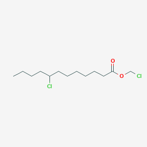 molecular formula C13H24Cl2O2 B14428847 Chloromethyl 8-chlorododecanoate CAS No. 80419-04-1