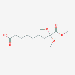 8,8,9-Trimethoxy-9-oxononanoate