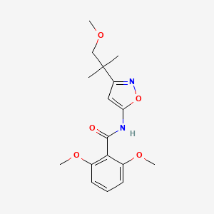 Benzamide, 2,6-dimethoxy-N-[3-(2-methoxy-1,1-dimethylethyl)-5-isoxazolyl]-