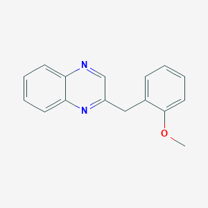 2-[(2-Methoxyphenyl)methyl]quinoxaline