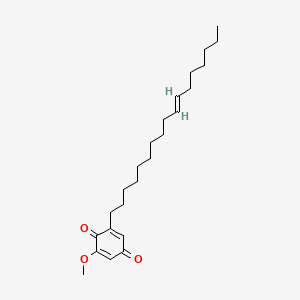 molecular formula C24H38O3 B14428911 Pallasone A CAS No. 79030-24-3