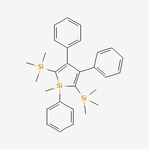 1-Methyl-1,3,4-triphenyl-2,5-bis(trimethylsilyl)-1H-silole