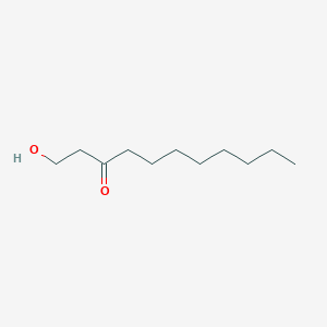 molecular formula C11H22O2 B14428932 1-Hydroxyundecan-3-one CAS No. 82353-69-3