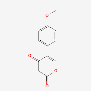 5-(4-Methoxyphenyl)-2H-pyran-2,4(3H)-dione