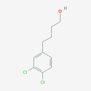 molecular formula C10H12Cl2O B1442898 4-(3,4-二氯苯基)丁醇-1 CAS No. 1343315-52-5