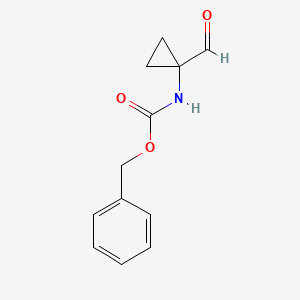 molecular formula C12H13NO3 B1442900 Benzyl (1-formylcyclopropyl)carbamate CAS No. 103500-23-8
